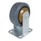 Vestil Rubber Rigid Caster 5 In. Diameter x 2 In. Width 661 Lb. Capacity Dark Gray/Gold CST-KSM-5X2MR-R - alternate 5